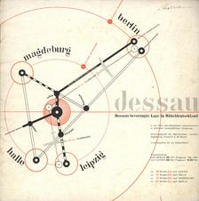 Dessau: on the Ground of Old Culture, 1931. Creator: Schmidt, Joost (1893-1948)