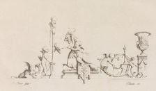 Desseins a Plusieurs Usages Inventés par M. B. Toro, 1718 or after., 1718 or after. Creator: Jean Bernard Toro