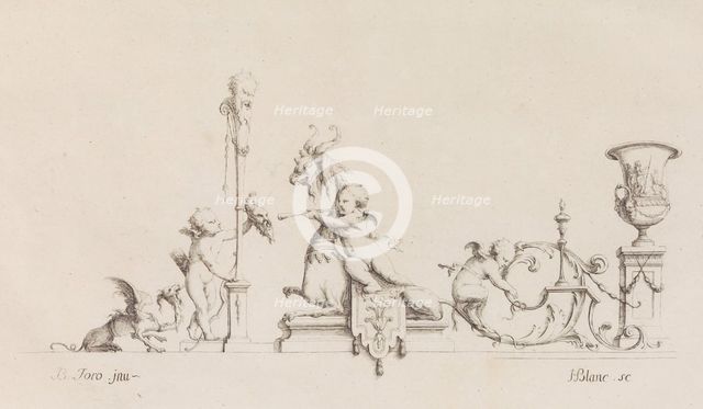 Desseins a Plusieurs Usages Inventés par M. B. Toro, 1718 or after., 1718 or after. Creator: Jean Bernard Toro.