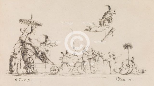 Desseins a Plusieurs Usages Inventés par M. B. Toro, 1718 or after., 1718 or after. Creator: Jean Bernard Toro.