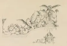 Desseins Arabesques a Plusieurs Usages Inventés par J.B. Toro, 1716., 1716. Creator: Jean Bernard Toro