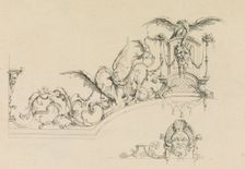 Desseins Arabesques a Plusieurs Usages Inventés par J.B. Toro, 1716., 1716. Creator: Jean Bernard Toro
