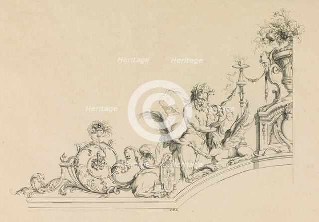 Desseins Arabesques a Plusieurs Usages Inventés par J.B. Toro, 1716., 1716. Creator: Jean Bernard Toro.