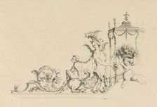 Desseins Arabesques a Plusieurs Usages Inventés par J.B. Toro, 1716., 1716. Creator: Jean Bernard Toro