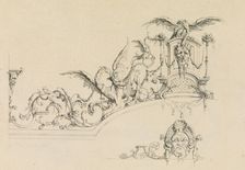 Desseins Arabesques a Plusieurs Usages Inventés par J.B. Toro, 1716., 1716. Creator: Jean Bernard Toro