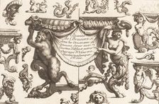 Desseins de Brasiers dont les Ornements peuuent Seruir aux Cuuettes, Tables, et autre..., 1660-1713. Creator: Alexis Loir I