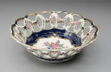 Dessert Basket, Worcester, c. 1770. Creator: Royal Worcester