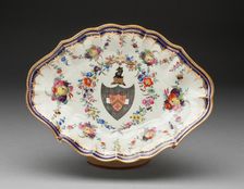 Dessert Dish, Worcester, c. 1790. Creator: Royal Worcester
