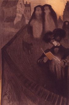 Dessin original pour les Maîtres de l'Affiche., c1898. Creator: Georges de Feure