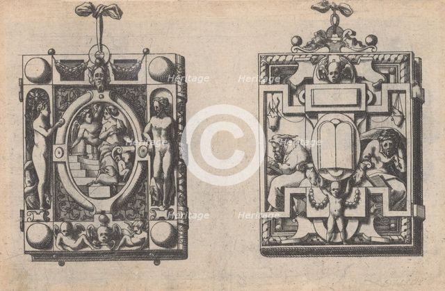 Dessins de Joaillerie et de Bijouterie, ca. 1600-1645. Creator: Rene Boyvin.