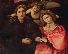 Desposorio (Micer Cassotti Marsilio and his wife Faustina), 1523, c1934. Artist: Lorenzo Lotto