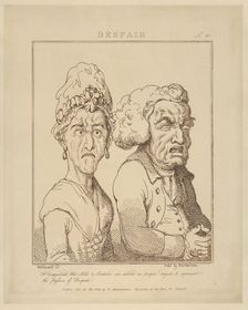 Despair, February 21, 1800., February 21, 1800. Creator: Thomas Rowlandson