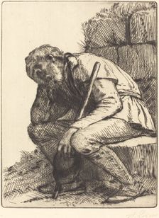 Desperate Man (Le desespere). Creator: Alphonse Legros
