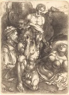 Desperate Man, probably 1514/1515. Creator: Albrecht Durer