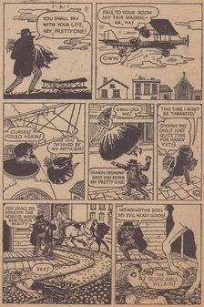 Desperate Desmond cartoon strip, c1955. Creator: Shirley Markham