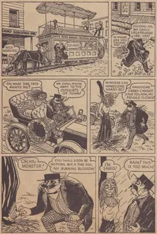Desperate Desmond cartoon strip, c1955. Creator: Shirley Markham