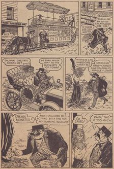 Desperate Desmond cartoon strip, c1955. Creator: Shirley Markham