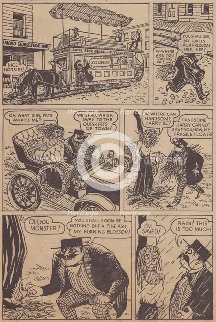 'Desperate Desmond', cartoon strip, c1955.  Creator: Shirley Markham.