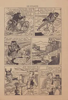 Desperate Desmond cartoon strip, c1955. Creator: Shirley Markham