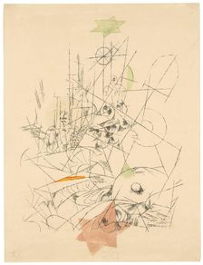 Destruction and Hope (Zerstörung und Hoffnung), 1916. Creator: Klee, Paul (1879-1940)