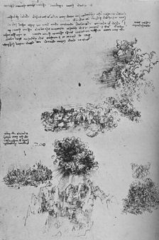 Destruction Rained from Heaven on Earth c1480 (1945). Artist: Leonardo da Vinci