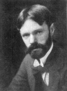 DH (David Herbert) Lawrence (1885-1930), English novelist and poet, (c1910s?)