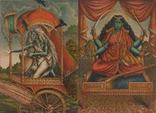 Dhumavati/ Matangi, 1885-90. Creator: Unknown