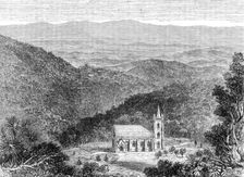 Dhurumsalla Churchyard, the burial-place of the late Viceroy of India, 1864. Creator: Unknown