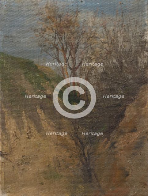 Ditch, around 1900. Creator: Ladislav Mednyanszky.
