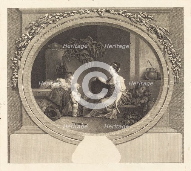 Dites donc s'il vous plait, probably 1782. Creator: Nicolas Delaunay.