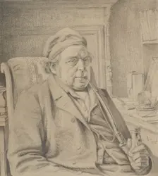 Ditlev Gothard Monrad, 1865. Creator: Pietro Krohn