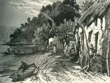 Dittisham, on the Dart c1870