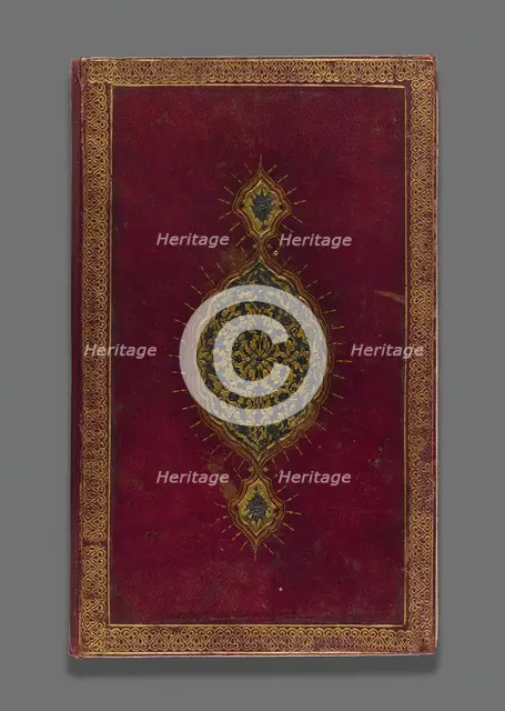 Divan of Hafiz, Safavid dynasty (1501-1722), 16th century, dated c. 1540-1550. Creator: Unknown.