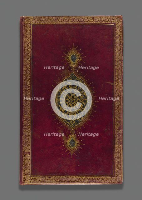 Divan of Hafiz, Safavid dynasty (1501-1722), 16th century, dated c. 1540-1550. Creator: Unknown.
