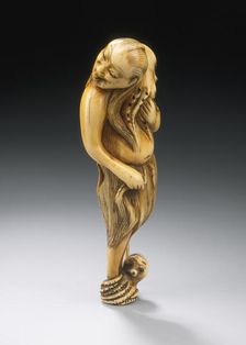 Diver with 2 Octopus (image 1 of 2), Mid-late 18th century. Creator: Unknown