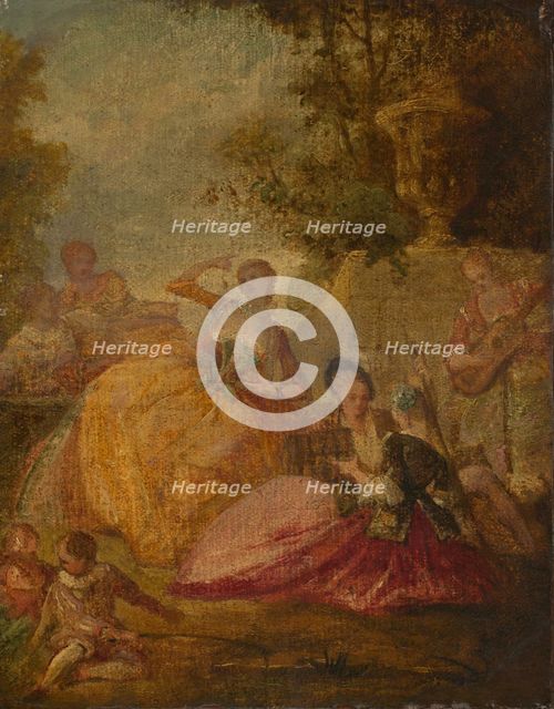 Divertissement, 18th century. Creator: Unknown.
