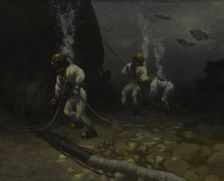 Divers from EPRON (Special Expedition for Underwater Works)