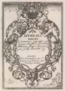 Diverses Pieces de Serruriers, ca. 1663. Creator: Jean Berain