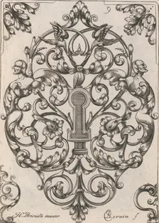 Diverses Pieces de Serruriers, page 10 (recto), ca. 1663. Creator: Jean Berain