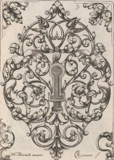 Diverses Pieces de Serruriers, page 10 (recto), ca. 1663. Creator: Jean Berain