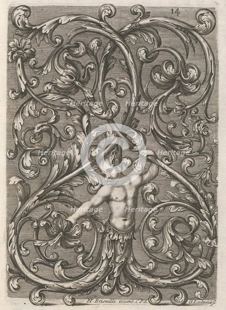Diverses Pieces de Serruriers, page 15 (recto), ca. 1663. Creator: Jean Berain.