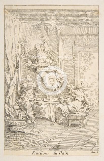 Division of the Bread.n.d. Creators: Claude Gillot, Jacques Gabriel Huquier.