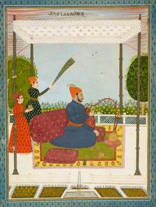 Diwan Nawal Singh, Prime Minister of Datia, ca. 1750. Creator: Unknown