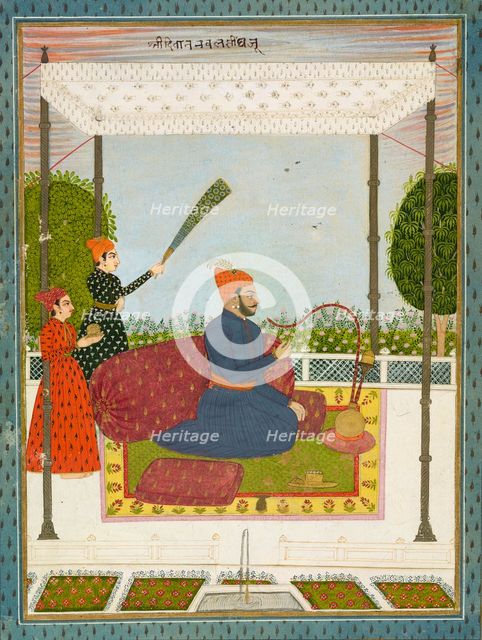 Diwan Nawal Singh, Prime Minister of Datia, ca. 1750. Creator: Unknown.