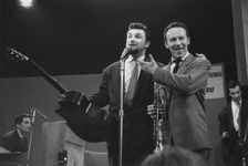 Diz Disley and Alex Welsh, Radio Show, Earl's Court, London, 1960. Creator: Brian Foskett