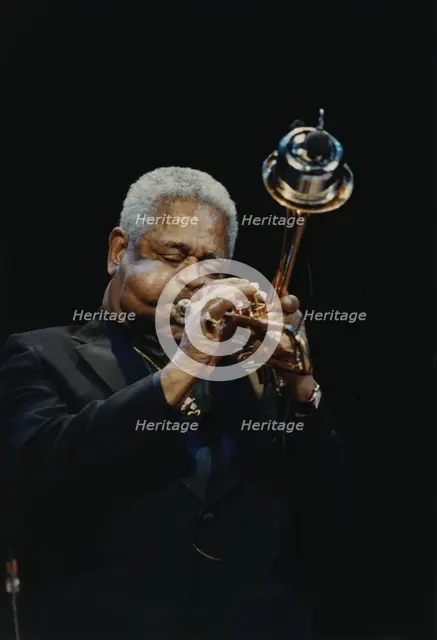 Dizzy Gillespie, Barbican, London, 1990. Creator: Brian Foskett.