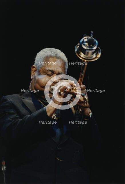 Dizzy Gillespie, Barbican, London, 1990. Creator: Brian Foskett.