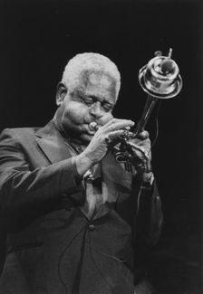 Dizzy Gillespie, Barbican, London, 1990. Creator: Brian Foskett