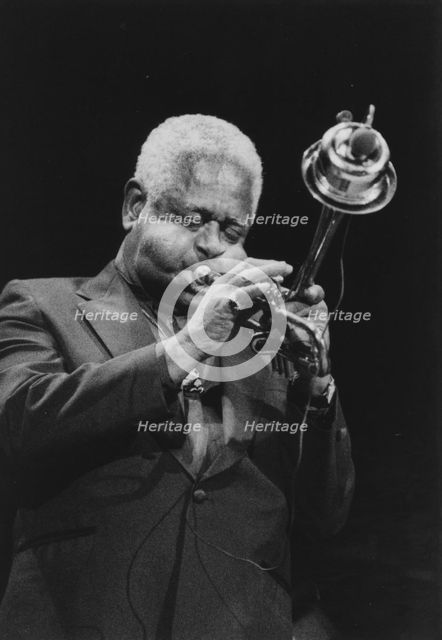 Dizzy Gillespie, Barbican, London, 1990. Creator: Brian Foskett.