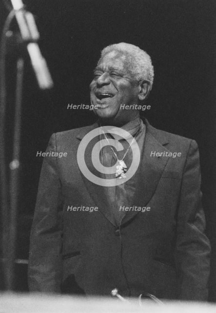 Dizzy Gillespie, Barbican, London, 1990. Creator: Brian Foskett.